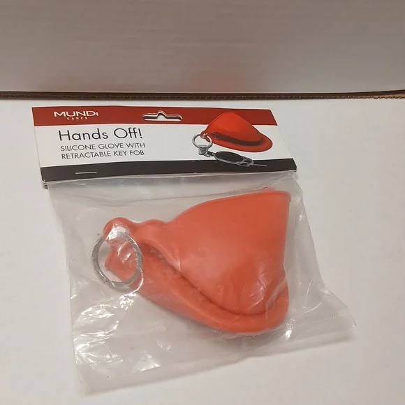 MUNDI Cares HANDS OFF Glove with retractable KEY FOB NWT - Picture 4 of 5